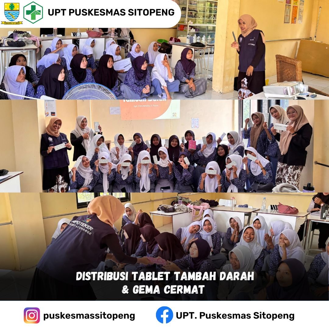 Distribusi Tablet Tambah Darah dan Gema Cermat
