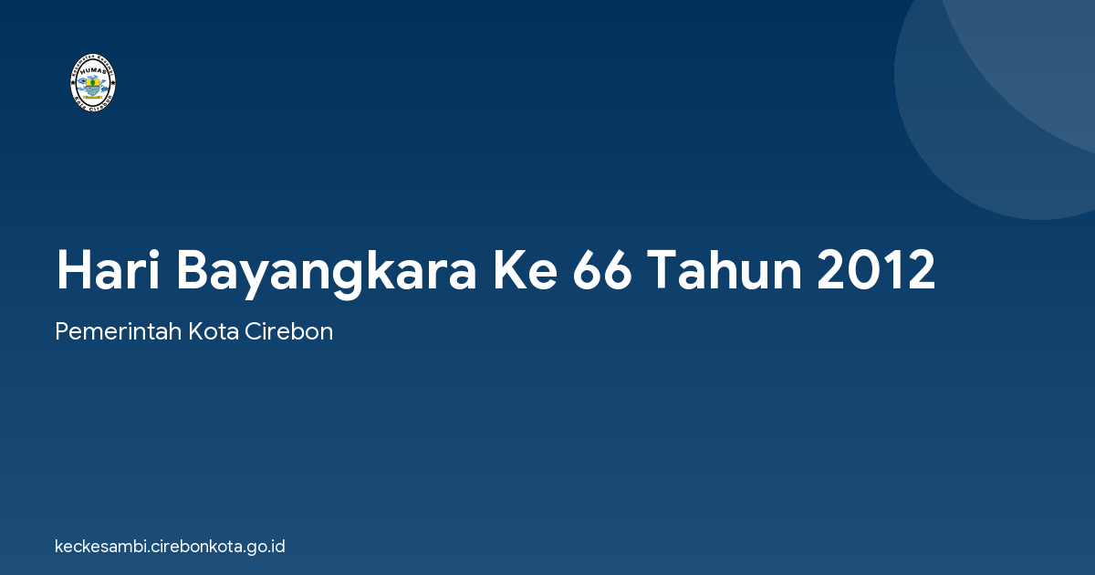 Hari Bayangkara Ke 66 Tahun 2012