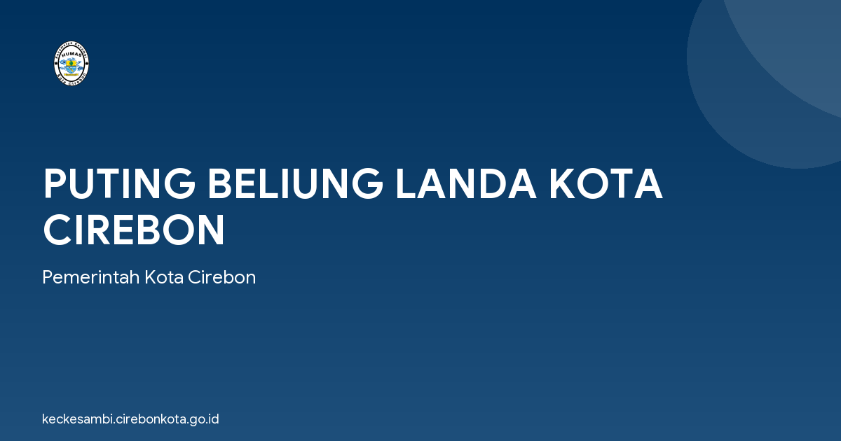 PUTING BELIUNG LANDA KOTA CIREBON
