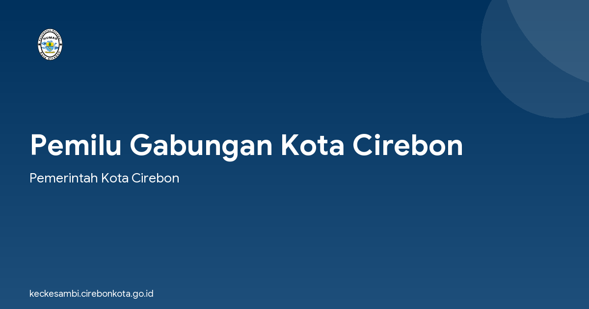 Pemilu Gabungan Kota Cirebon